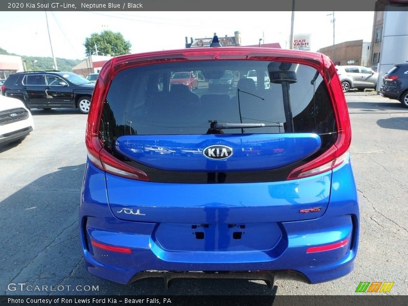 Neptune Blue / Black 2020 Kia Soul GT-Line