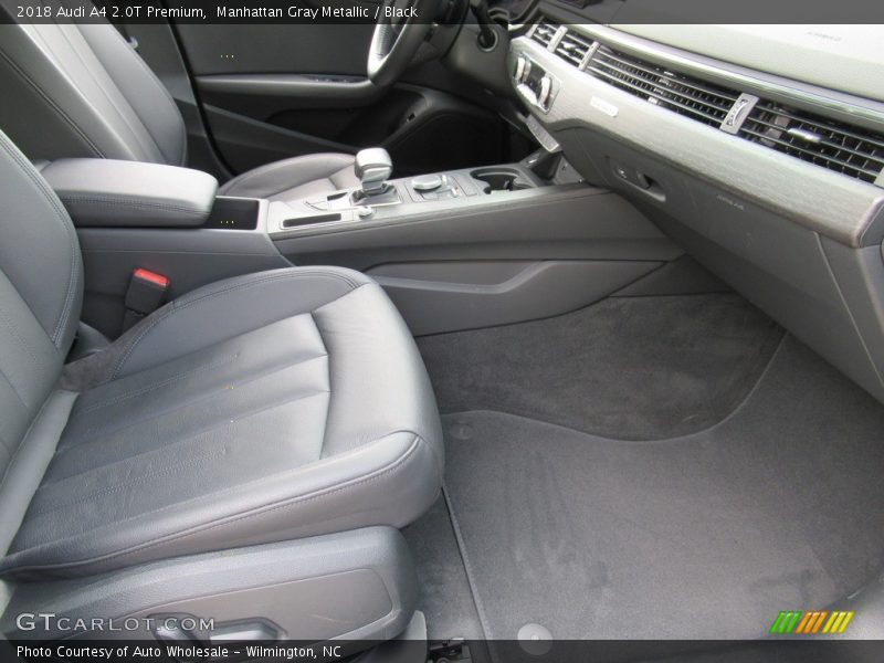 Manhattan Gray Metallic / Black 2018 Audi A4 2.0T Premium