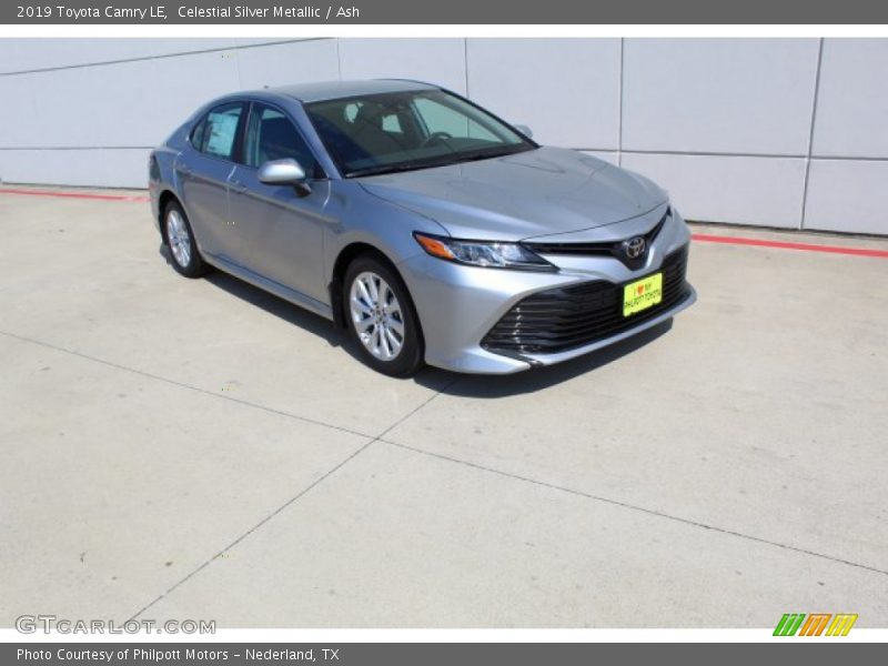 Celestial Silver Metallic / Ash 2019 Toyota Camry LE