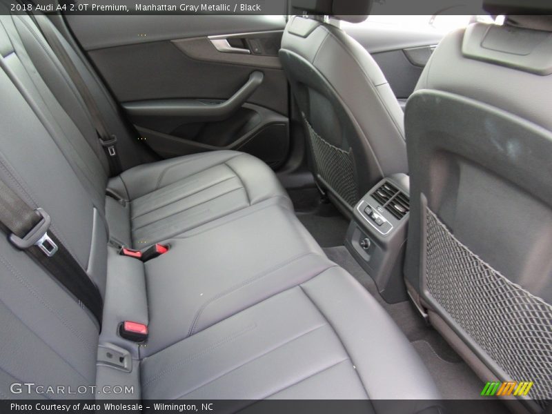 Manhattan Gray Metallic / Black 2018 Audi A4 2.0T Premium