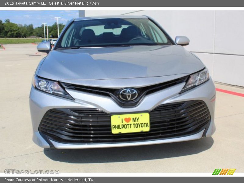 Celestial Silver Metallic / Ash 2019 Toyota Camry LE