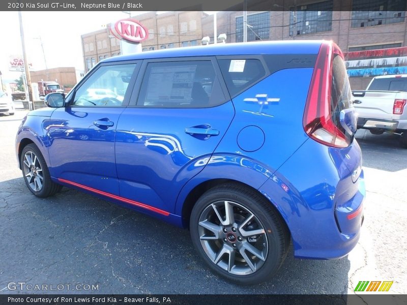 Neptune Blue / Black 2020 Kia Soul GT-Line