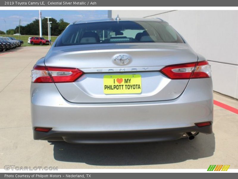 Celestial Silver Metallic / Ash 2019 Toyota Camry LE
