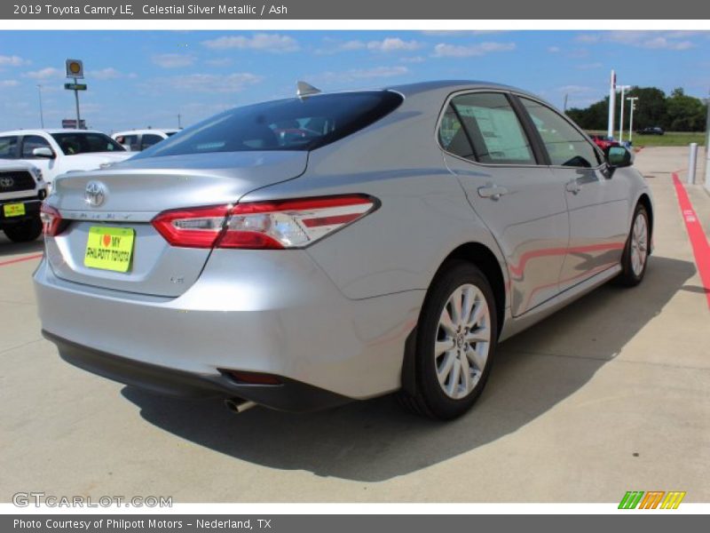 Celestial Silver Metallic / Ash 2019 Toyota Camry LE