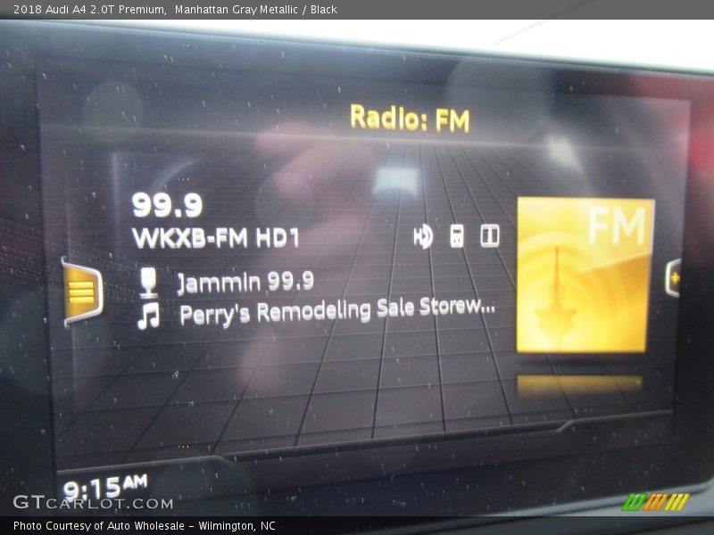 Manhattan Gray Metallic / Black 2018 Audi A4 2.0T Premium