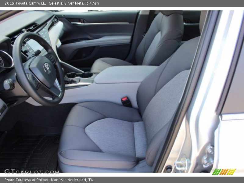 Celestial Silver Metallic / Ash 2019 Toyota Camry LE