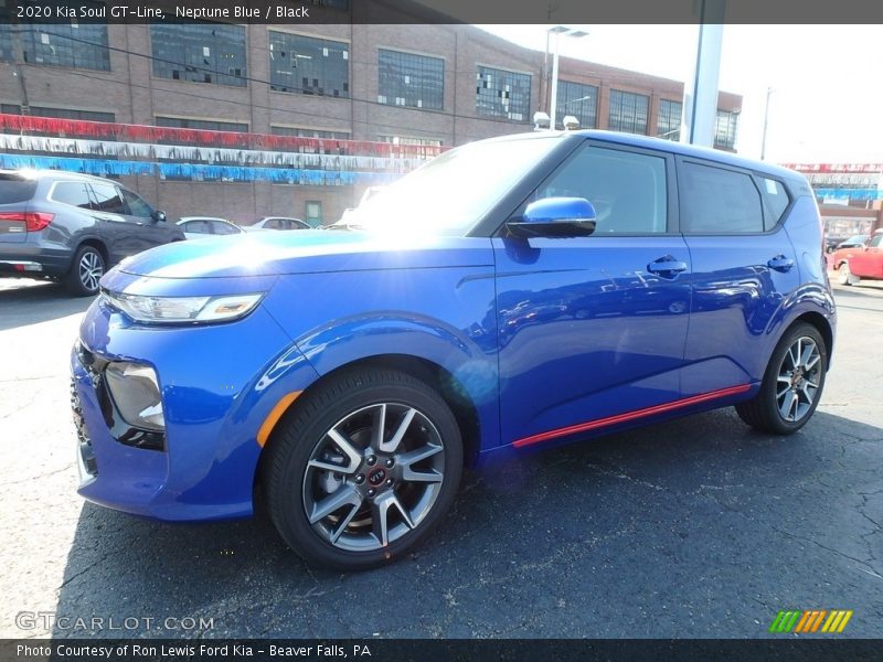 Neptune Blue / Black 2020 Kia Soul GT-Line