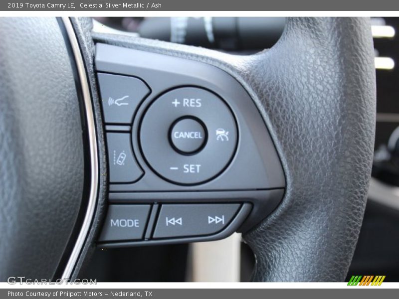 Celestial Silver Metallic / Ash 2019 Toyota Camry LE