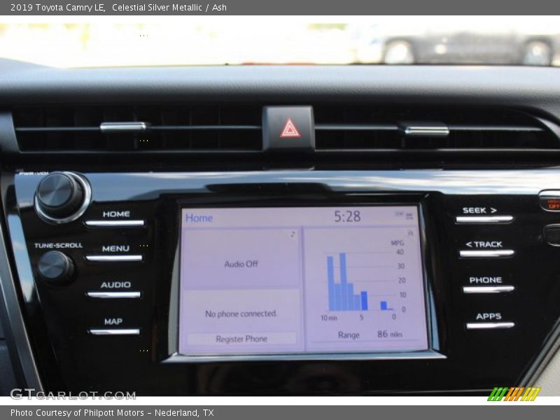 Celestial Silver Metallic / Ash 2019 Toyota Camry LE