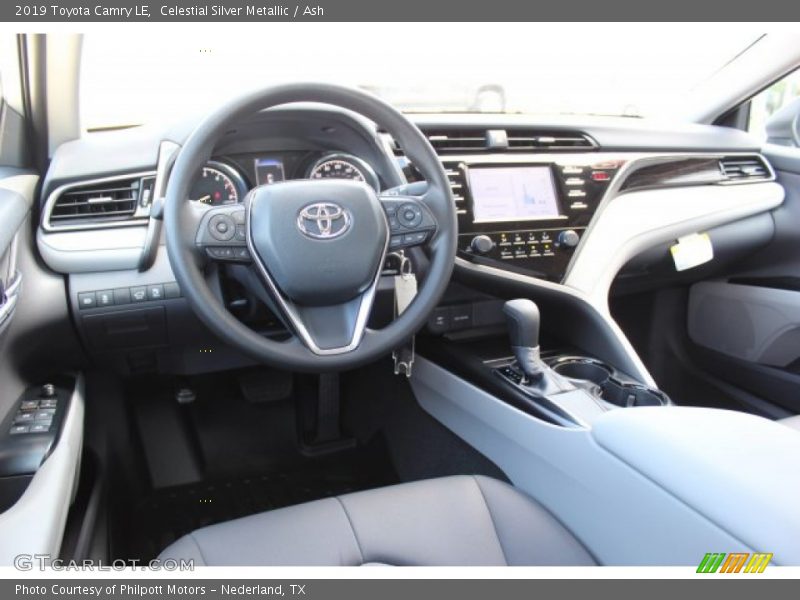 Celestial Silver Metallic / Ash 2019 Toyota Camry LE
