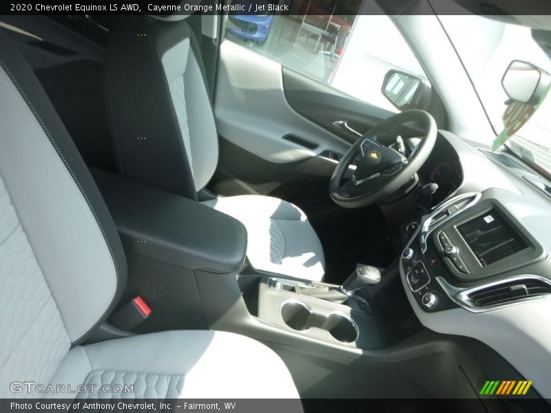 Cayenne Orange Metallic / Jet Black 2020 Chevrolet Equinox LS AWD