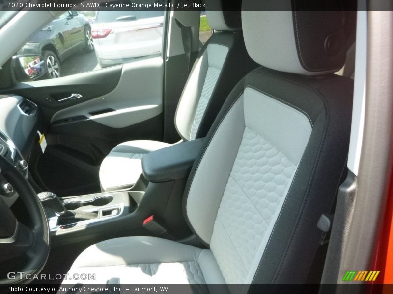 Cayenne Orange Metallic / Jet Black 2020 Chevrolet Equinox LS AWD