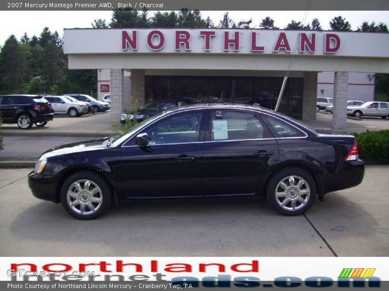 Black / Charcoal 2007 Mercury Montego Premier AWD
