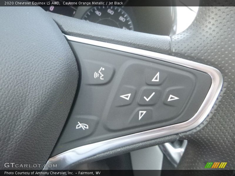 Cayenne Orange Metallic / Jet Black 2020 Chevrolet Equinox LS AWD