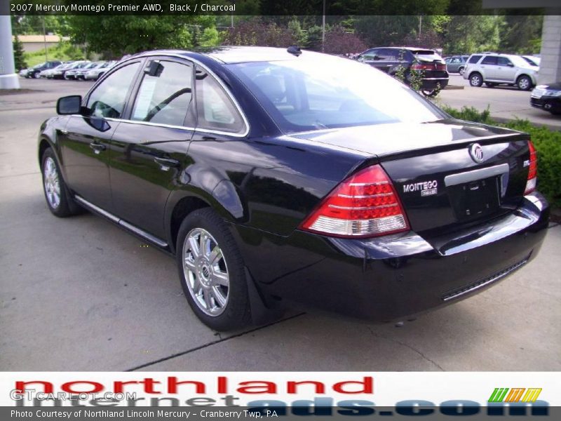 Black / Charcoal 2007 Mercury Montego Premier AWD