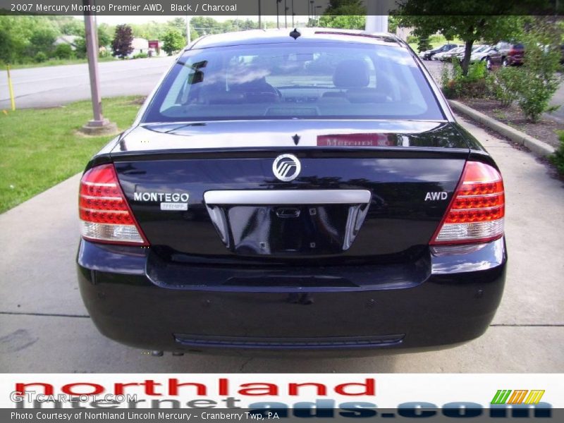 Black / Charcoal 2007 Mercury Montego Premier AWD