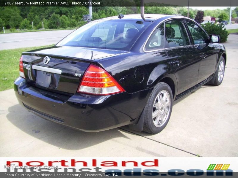 Black / Charcoal 2007 Mercury Montego Premier AWD