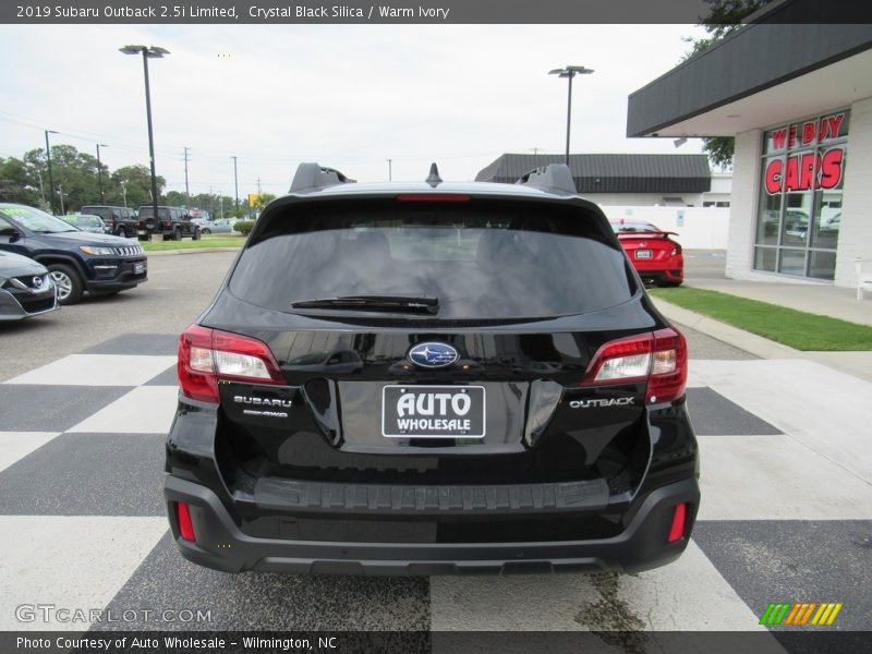 Crystal Black Silica / Warm Ivory 2019 Subaru Outback 2.5i Limited