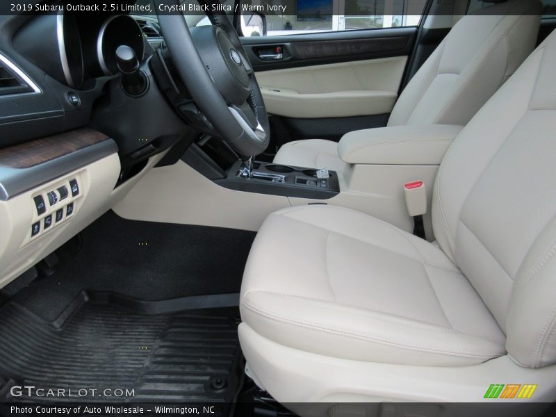 Crystal Black Silica / Warm Ivory 2019 Subaru Outback 2.5i Limited