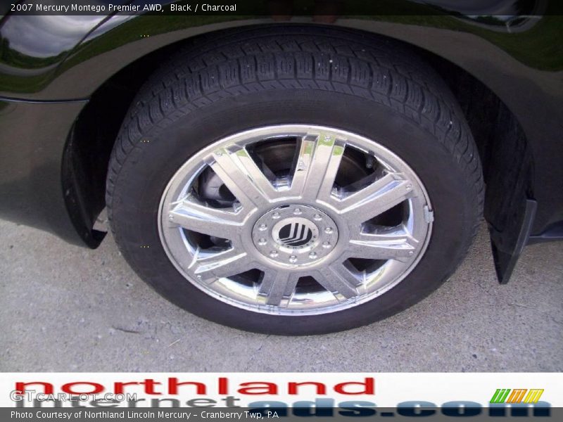 Black / Charcoal 2007 Mercury Montego Premier AWD