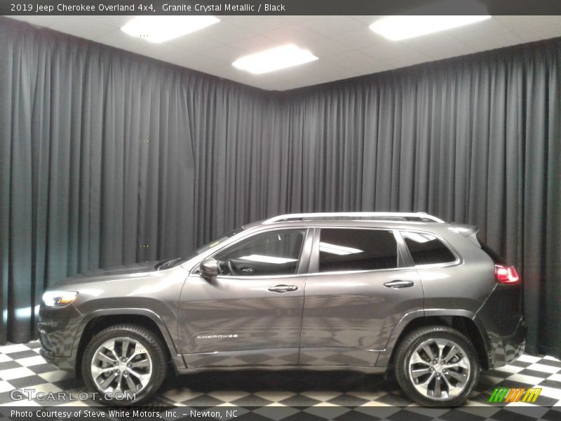 Granite Crystal Metallic / Black 2019 Jeep Cherokee Overland 4x4