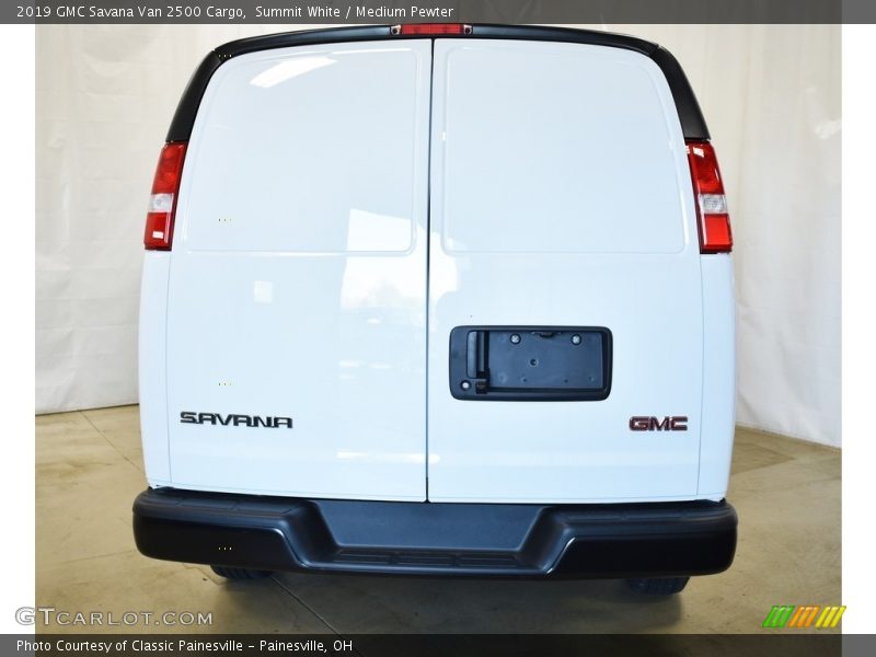 Summit White / Medium Pewter 2019 GMC Savana Van 2500 Cargo