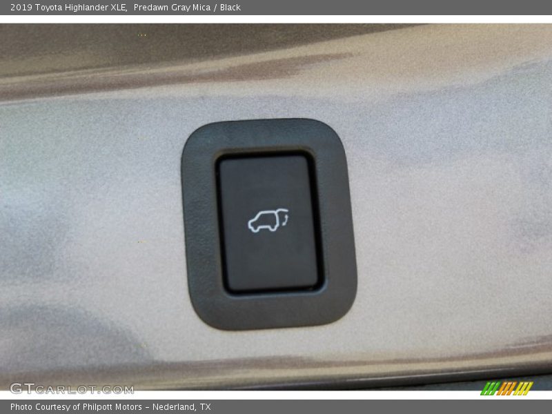 Predawn Gray Mica / Black 2019 Toyota Highlander XLE