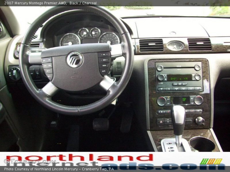 Black / Charcoal 2007 Mercury Montego Premier AWD