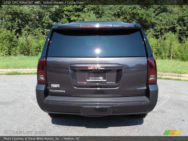 Iridium Metallic / Cocoa/Dune 2015 GMC Yukon SLT 4WD