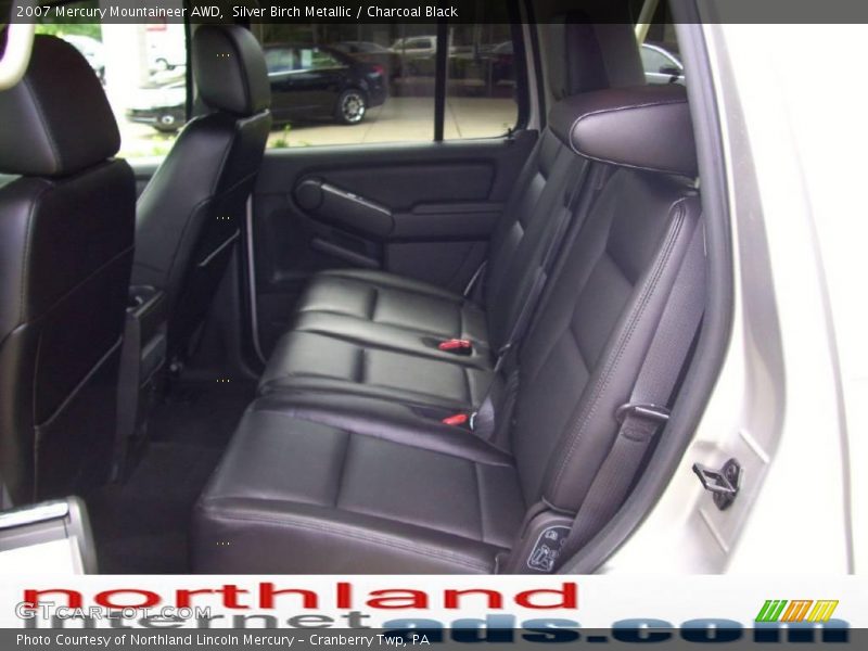 Silver Birch Metallic / Charcoal Black 2007 Mercury Mountaineer AWD