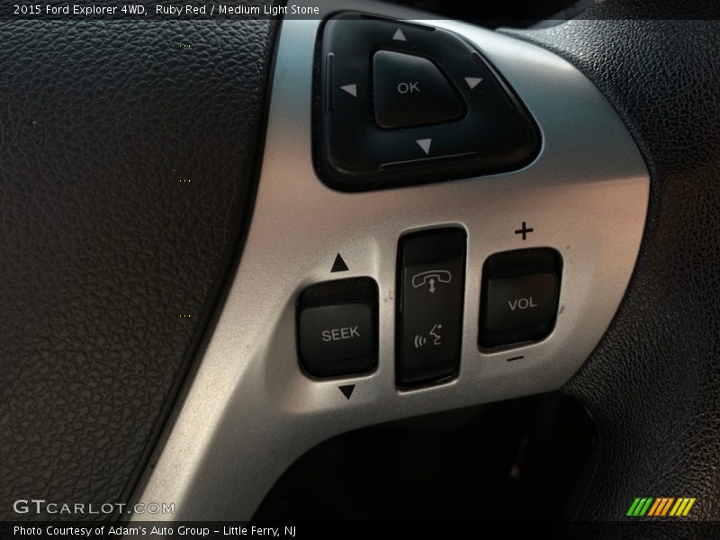 Ruby Red / Medium Light Stone 2015 Ford Explorer 4WD