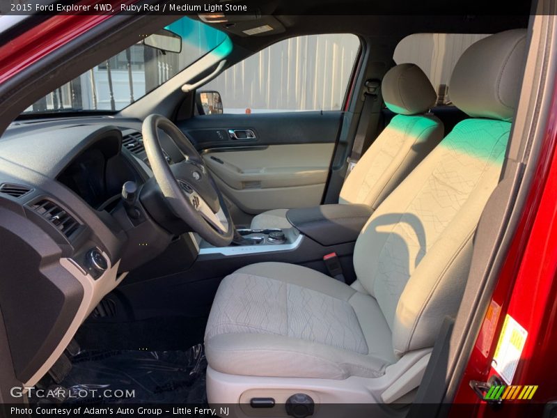 Ruby Red / Medium Light Stone 2015 Ford Explorer 4WD
