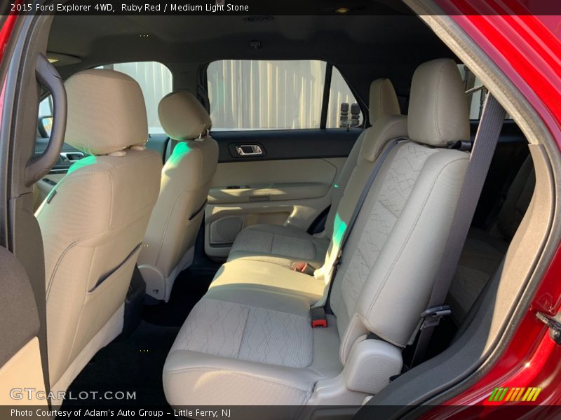 Ruby Red / Medium Light Stone 2015 Ford Explorer 4WD