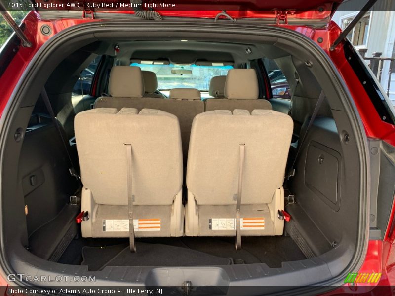 Ruby Red / Medium Light Stone 2015 Ford Explorer 4WD
