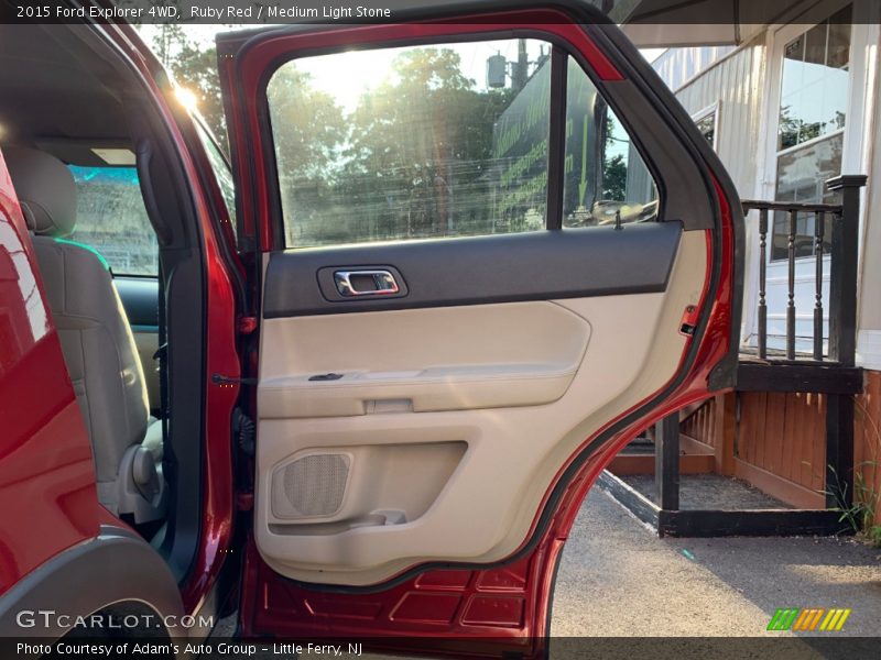 Ruby Red / Medium Light Stone 2015 Ford Explorer 4WD