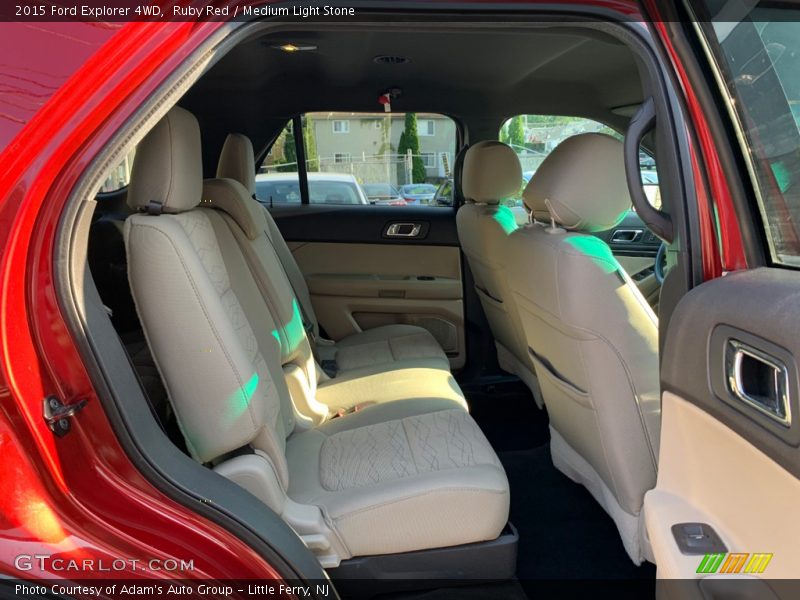 Ruby Red / Medium Light Stone 2015 Ford Explorer 4WD