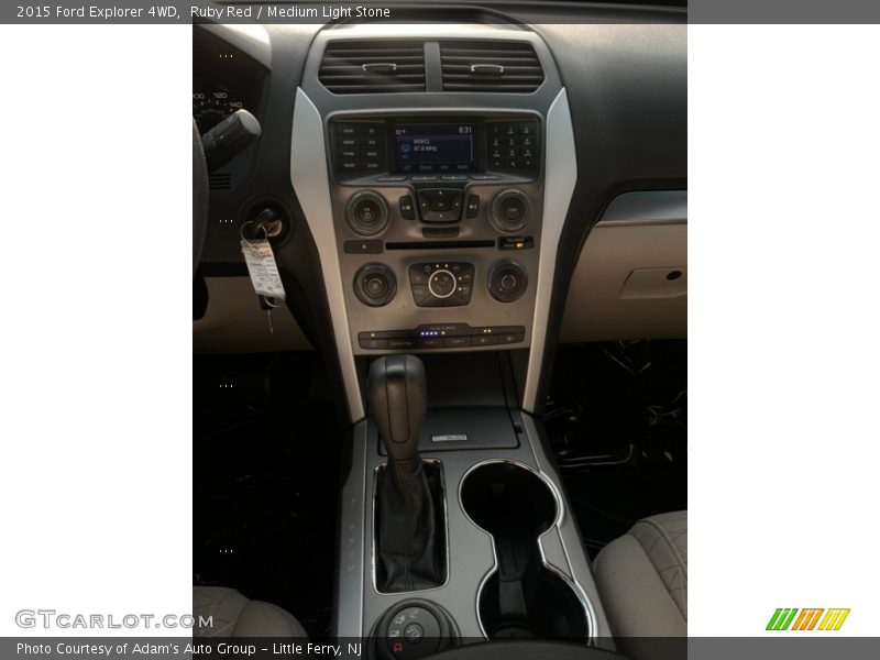 Ruby Red / Medium Light Stone 2015 Ford Explorer 4WD