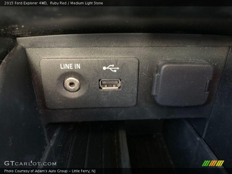 Ruby Red / Medium Light Stone 2015 Ford Explorer 4WD