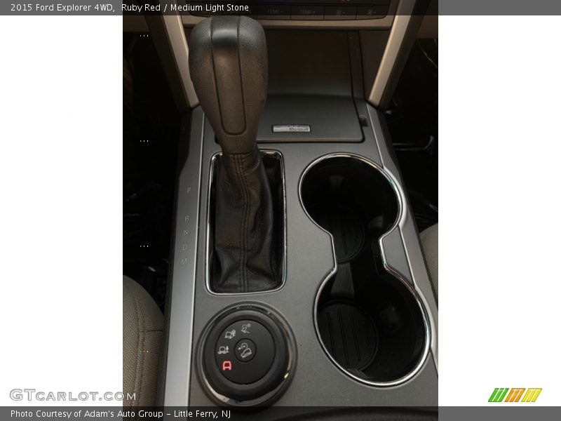 Ruby Red / Medium Light Stone 2015 Ford Explorer 4WD