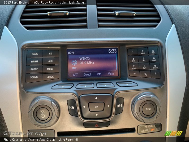 Ruby Red / Medium Light Stone 2015 Ford Explorer 4WD