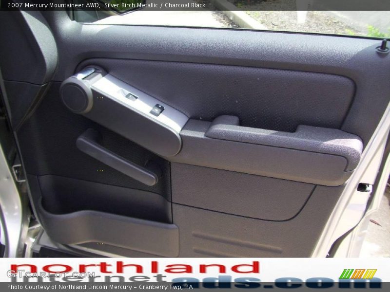 Silver Birch Metallic / Charcoal Black 2007 Mercury Mountaineer AWD