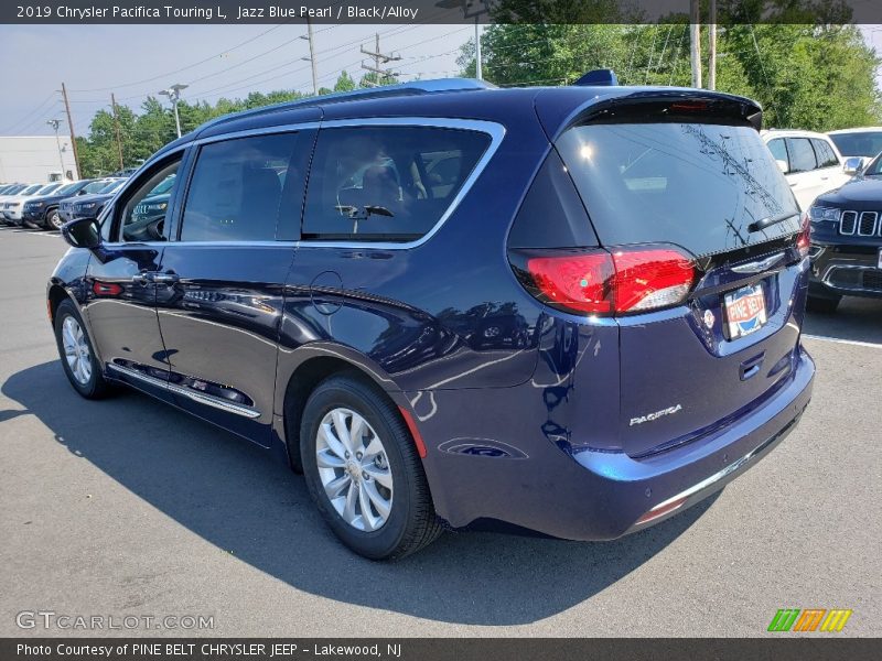 Jazz Blue Pearl / Black/Alloy 2019 Chrysler Pacifica Touring L