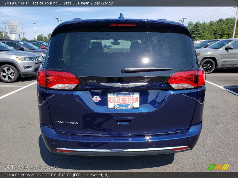 Jazz Blue Pearl / Black/Alloy 2019 Chrysler Pacifica Touring L