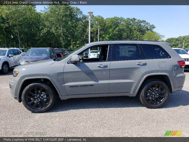 Sting-Gray / Black 2019 Jeep Grand Cherokee Altitude 4x4