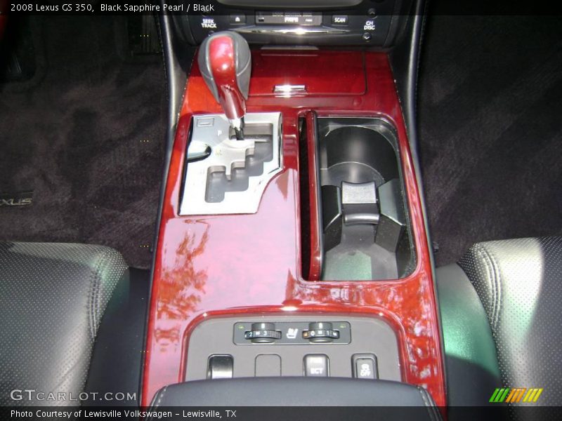 Black Sapphire Pearl / Black 2008 Lexus GS 350