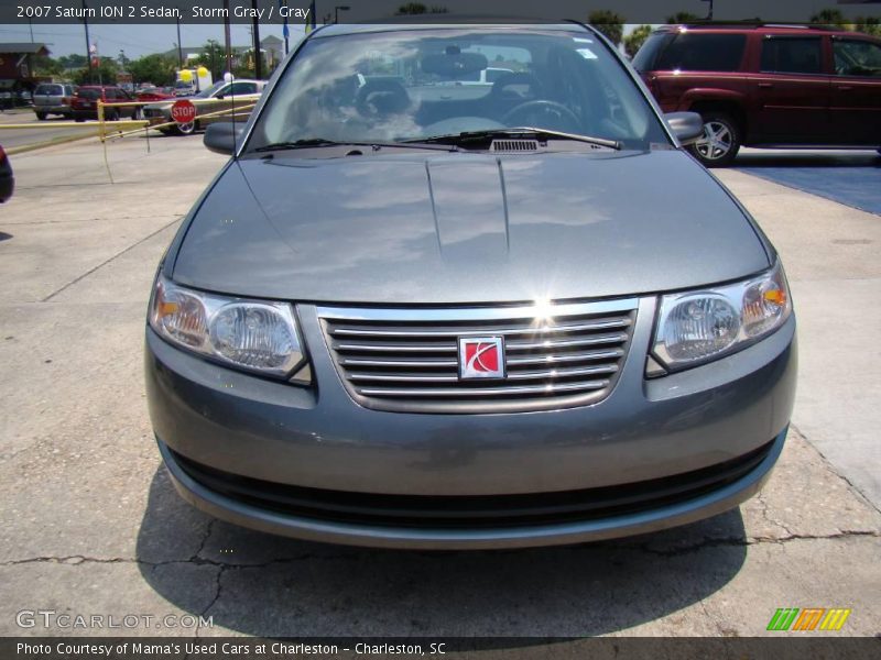 Storm Gray / Gray 2007 Saturn ION 2 Sedan