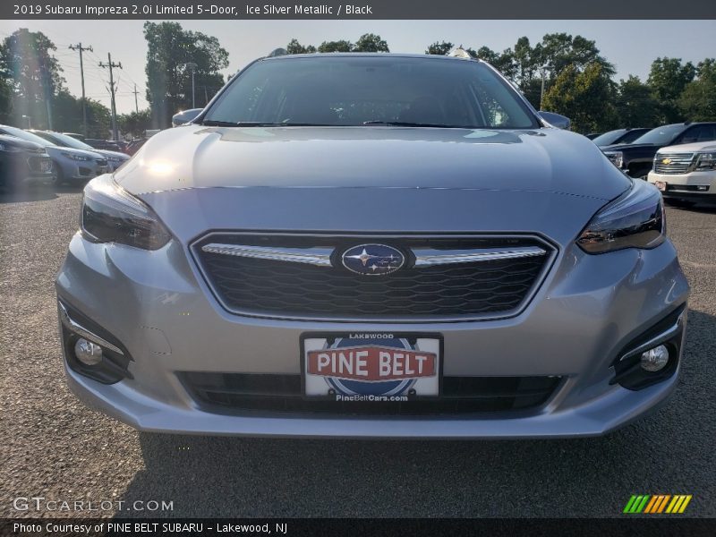 Ice Silver Metallic / Black 2019 Subaru Impreza 2.0i Limited 5-Door