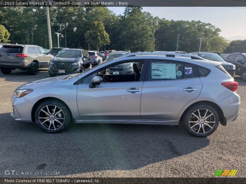 Ice Silver Metallic / Black 2019 Subaru Impreza 2.0i Limited 5-Door