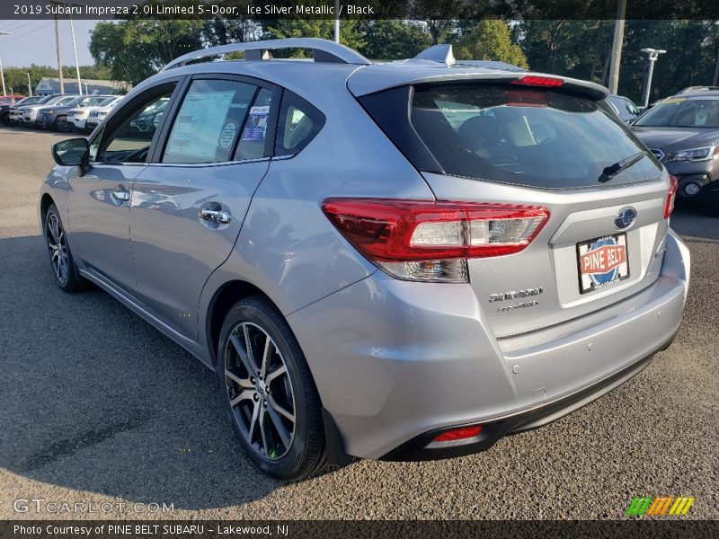 Ice Silver Metallic / Black 2019 Subaru Impreza 2.0i Limited 5-Door