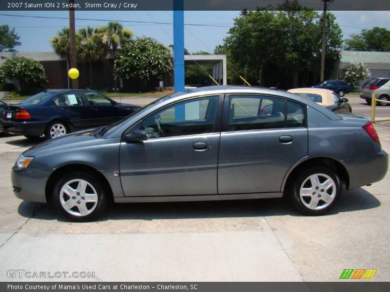 Storm Gray / Gray 2007 Saturn ION 2 Sedan